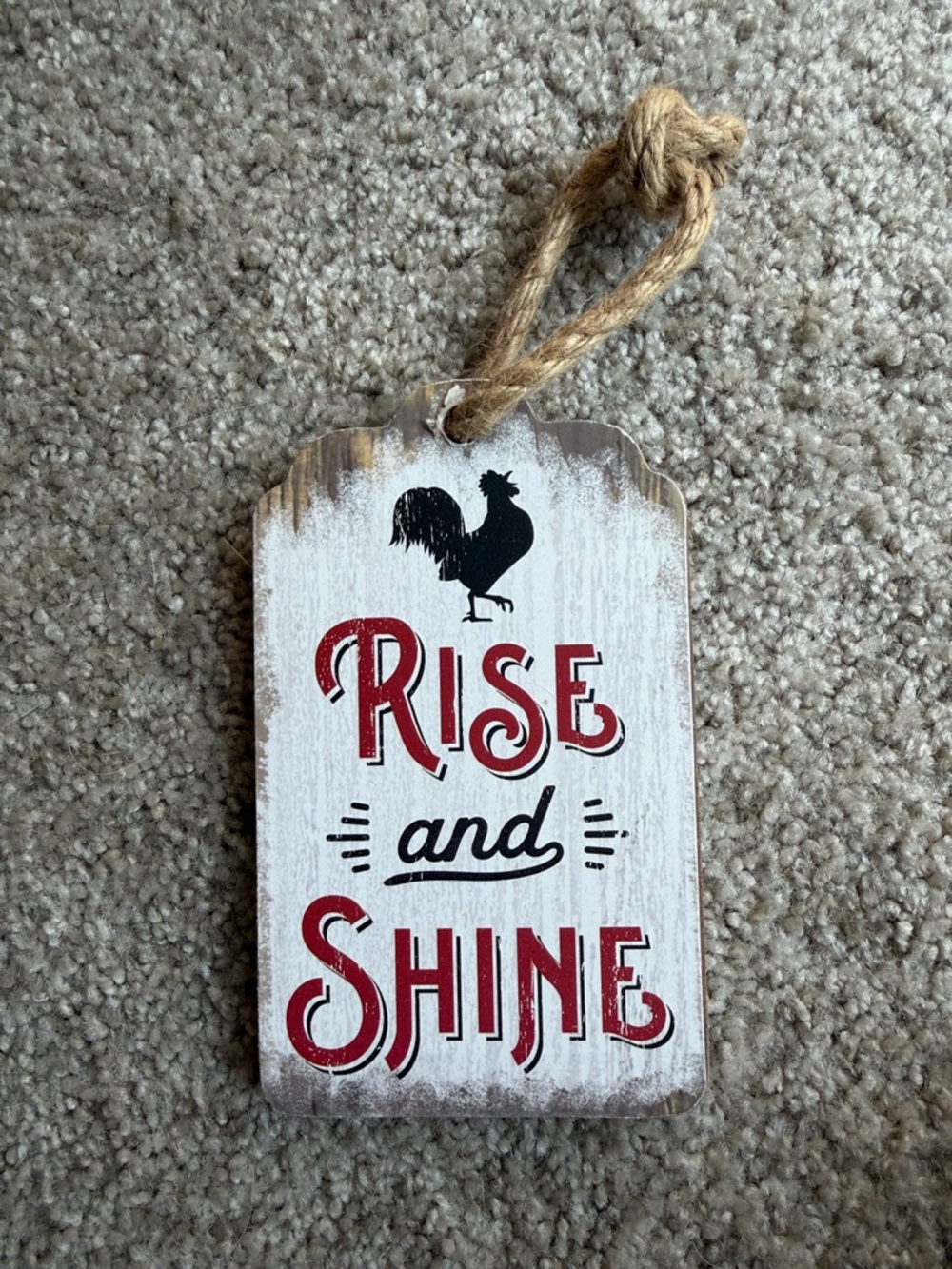 Small Chicken Sign Western Decor